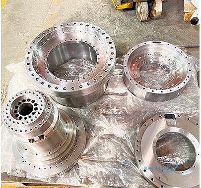 Finished Product Display | Large machine processing products